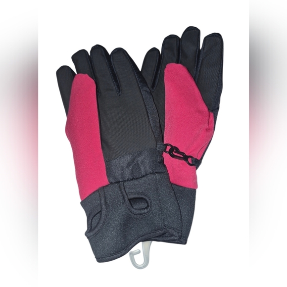 Swiss Tech Fuchsia and Black Winter Gloves - Picture 3 of 3